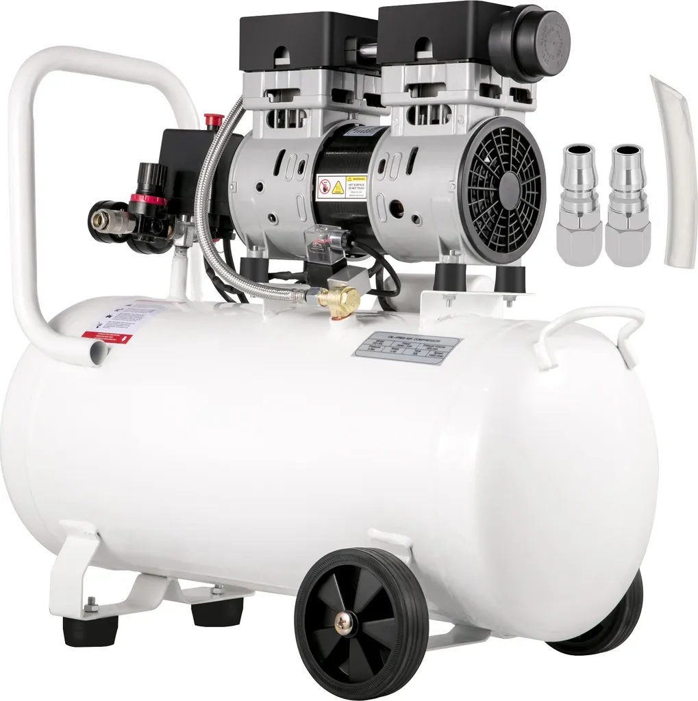 Compresseur d'air silencieux sans huile 40L SucceBuy pour le garage