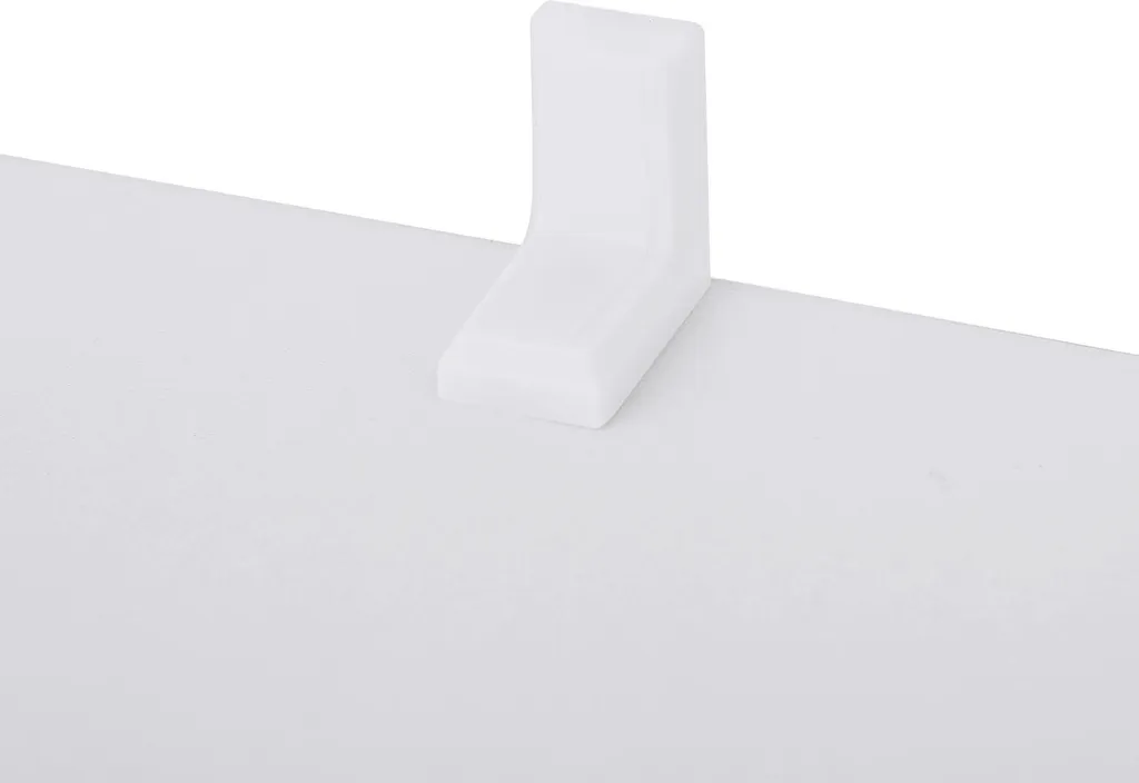 Bibliothèque 4 compartiments blanche pour optimiser vos petits espaces - 6