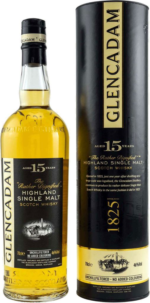 Glencadam 15 Years + Box 700ml 46% Vol.