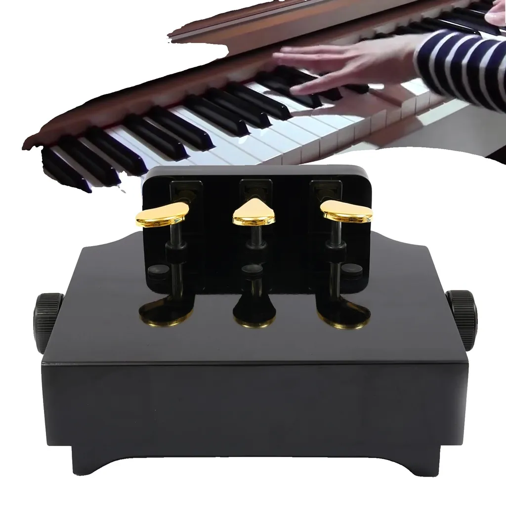 Extension de Pédale de Piano pour Enfant avec Hauteur Réglable en ABS