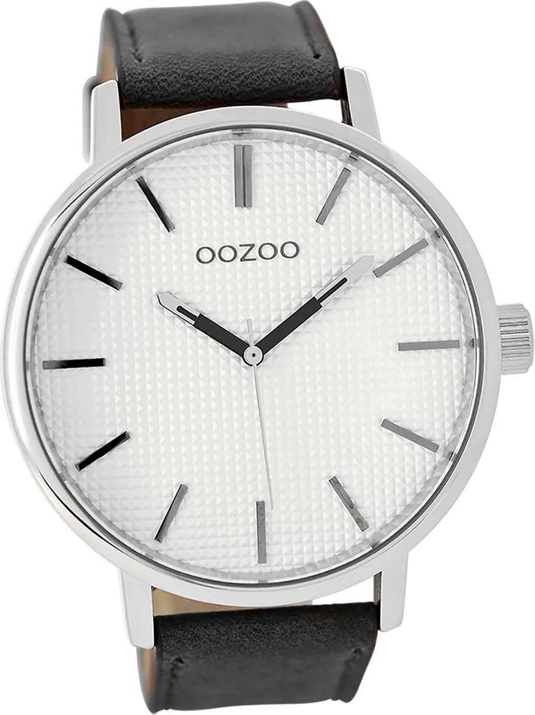 Montre bracelet femme Oozoo en cuir gris mat pour un style tendance