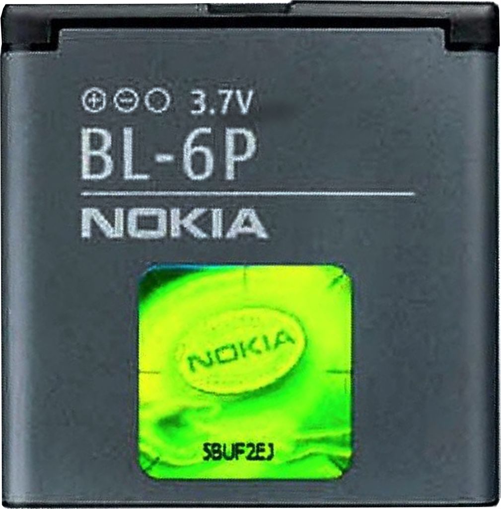 Nokia BL6P, Lithium-Ion (Li-Ion), Grau, Nokia 6500 classic