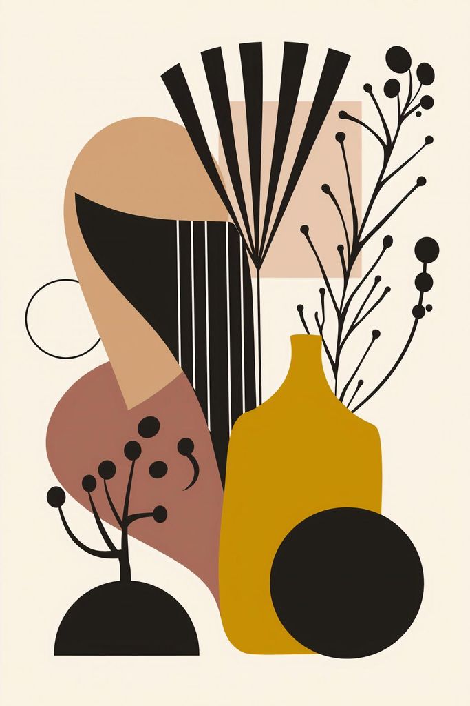 Plakat 30x45cm Collage Motiv