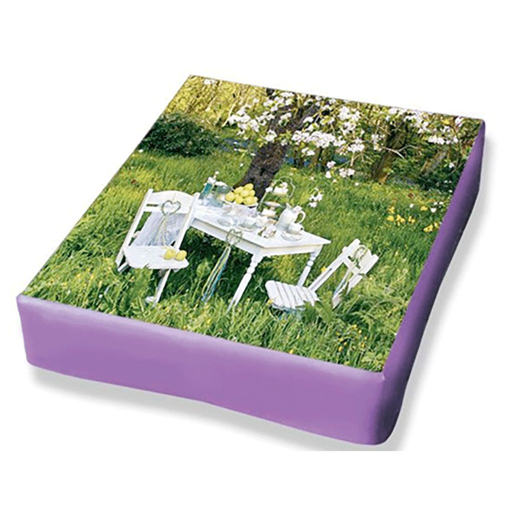 Brief-Set: Sitzgruppe im Garten