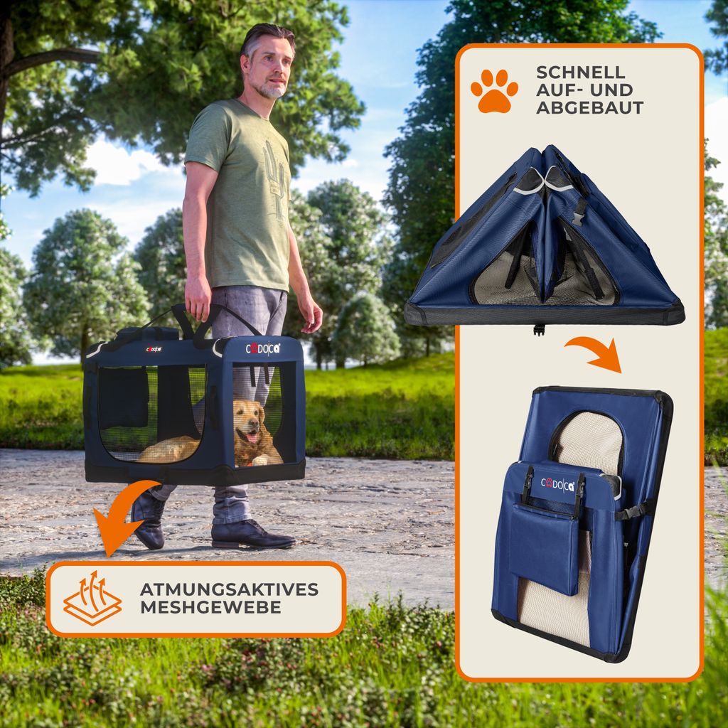 CADOCA-HUNDETRANSPORTBOX buy *GRÖßE L* ROBUST,VERSCHLIEßBAR,ALUMINIUM