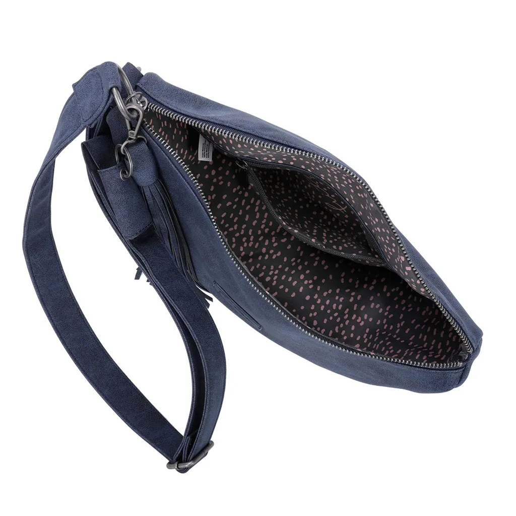 Petit sac à épaule bleu léger Jakx Lipstick03 pour libérer vos mains