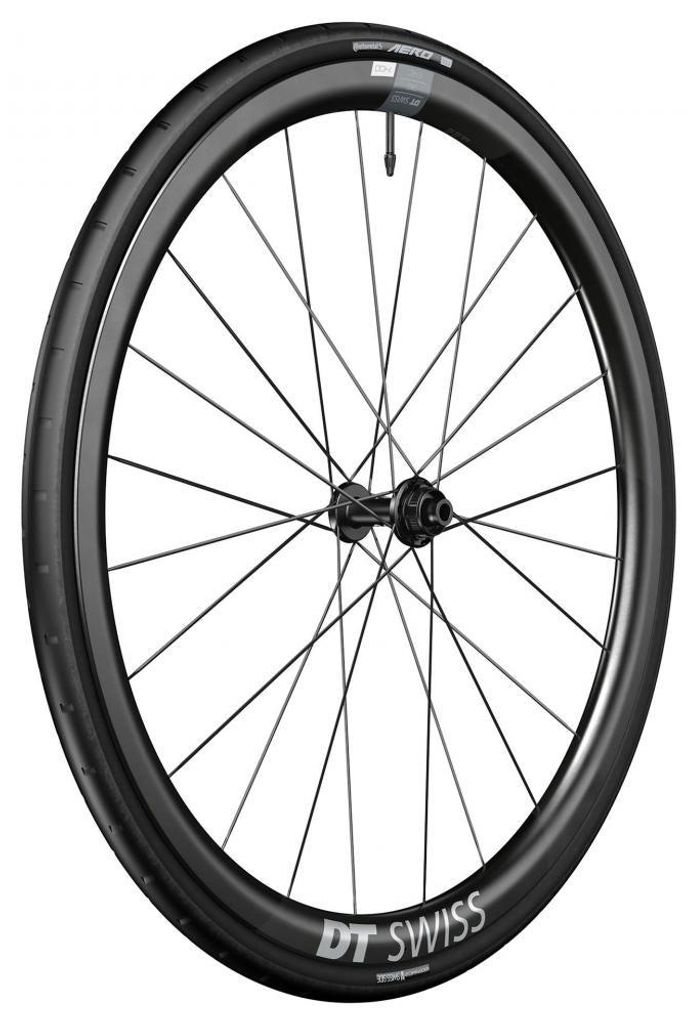 DT Swiss Laufrad ERC 1400 Dicut Disc 622 x 35 mm Schwarz - aerodynamisches En...