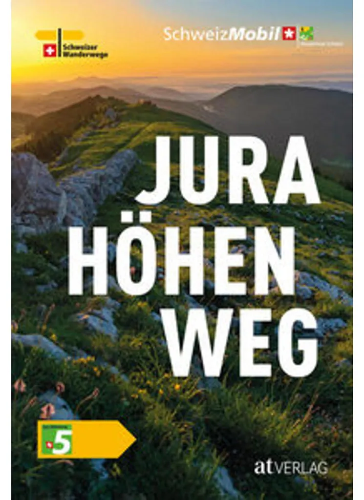Guide Jura-Höhenweg : Topoguide de randonnée pédestre Crête du Jura