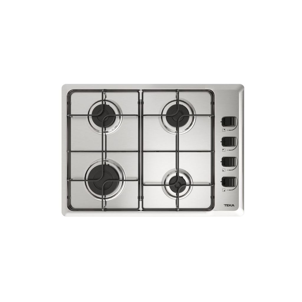 TEKA Erdgas-Kochfeld, 4 Kochplatten, ergonomische Seitengriffe, HLX 540 KL