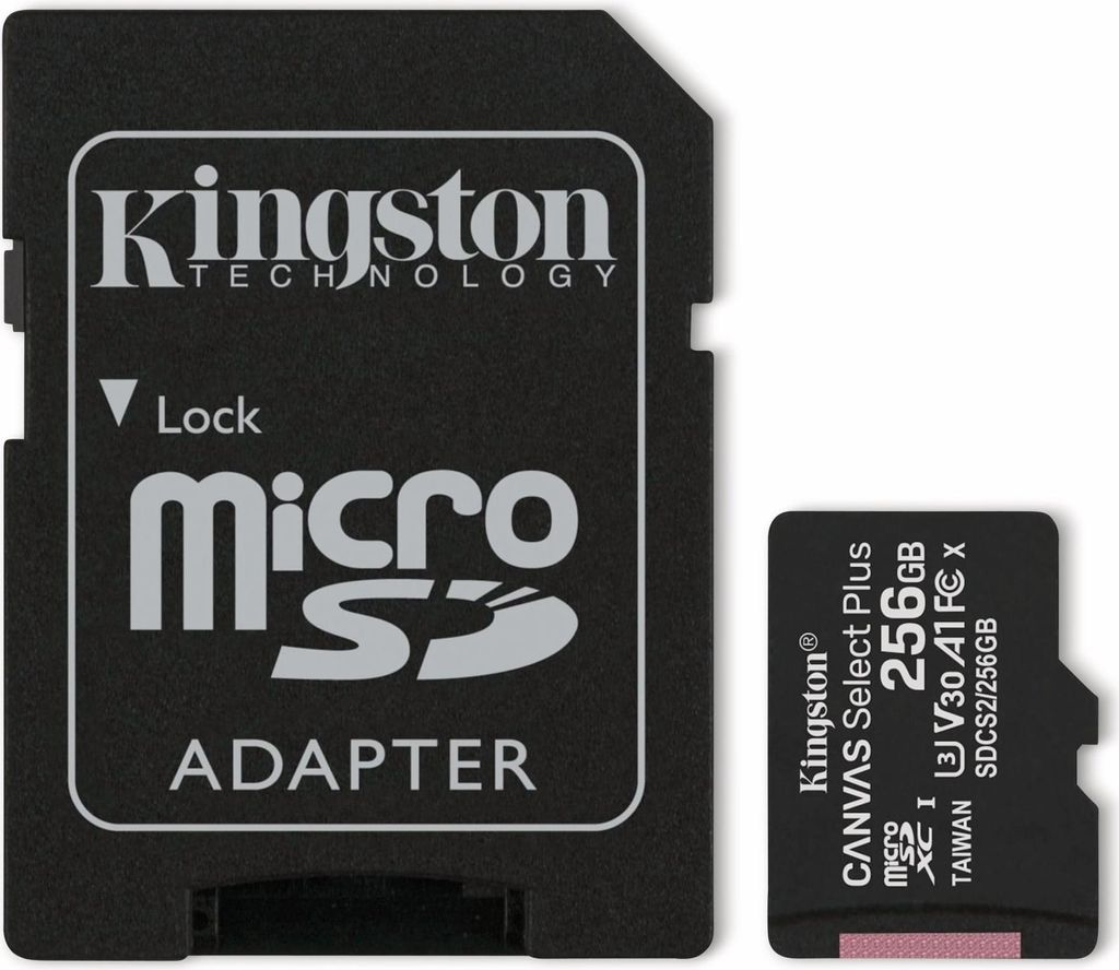 Kingston Canvas Select Plus - pamäťová karta Flash (vrátane Obrázok produktu 