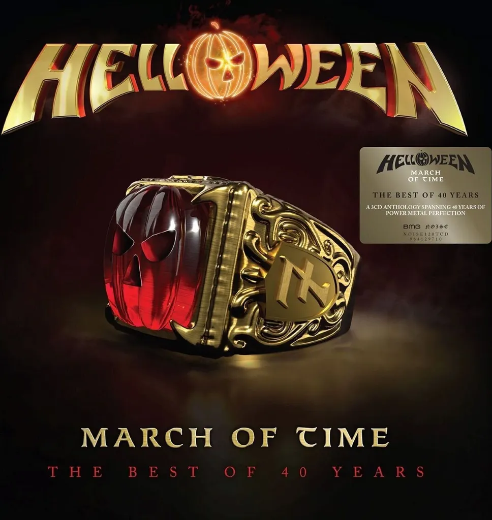 Triple CD Helloween March of Time musique metal pour collection