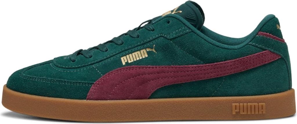 Puma Club II Era Suede Green Terrain-Ruby Shimmer Größe EU Produktbild 