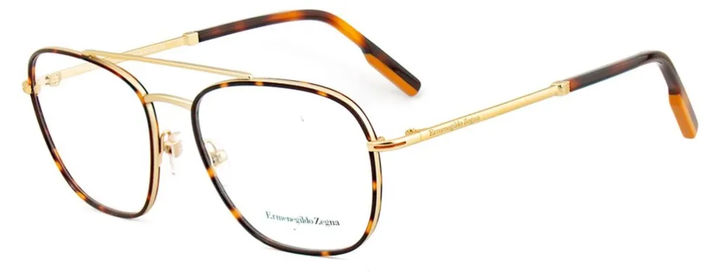 Lunettes Zegna EZ5180 032 en Acétate et Métal - Design Italien Chic