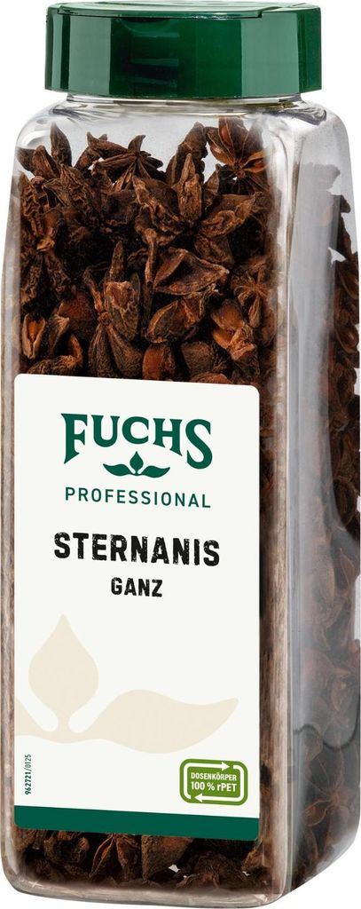 Fuchs Professional Gewürz ganze Sternanis ideal zum Einkochen 200g