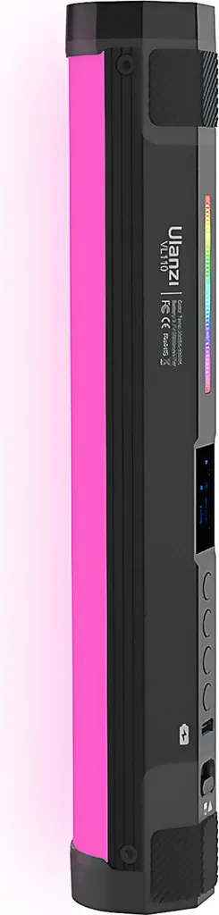 Ulanzi VL110 RGB Ice Light Tuba LED Magnétique pour Vidéo et Photo