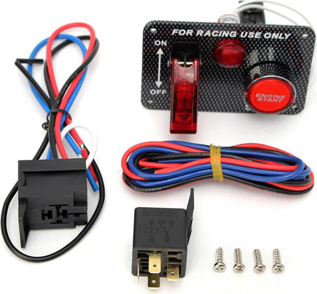 Pannello Interruttori 12V Heavy Duty per Fuoristrada e Barche