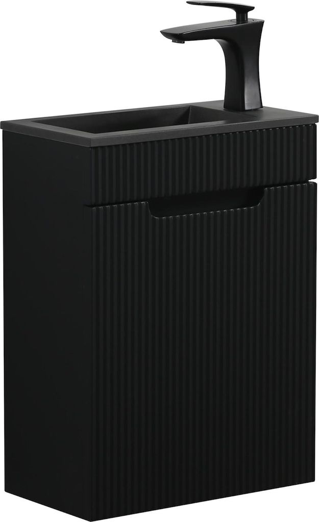 Badplaats Umyvadlo se Skříňkou Thermis 40 x 22 cm - Matná Obrázek produktu 