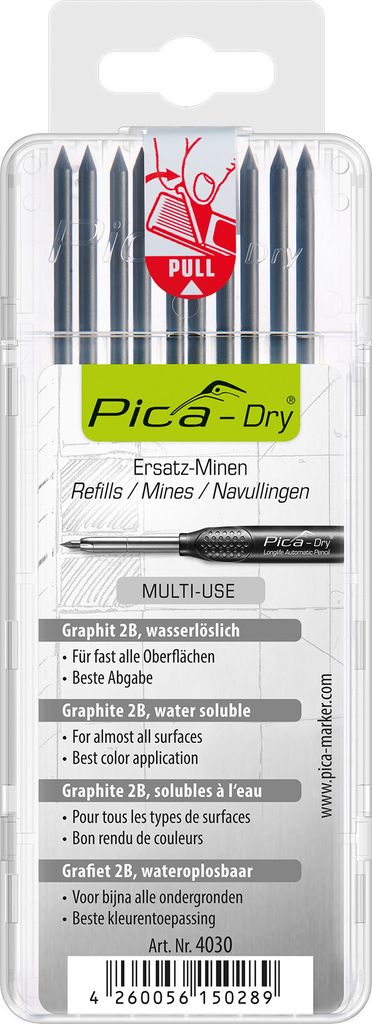 Minenset Pica-Dry 10x graphit feucht abwischbar 10 Produktbild 