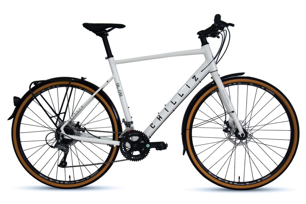 CHILLIZ Gravelbike Gravel 28 Zoll GL.09 weiß-glänzend Produktbild 