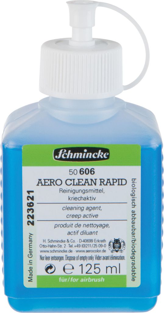 Aero Clean Rapid - 125ml Reinigungsmittel für AERO COLOR Schmincke 50 606 026