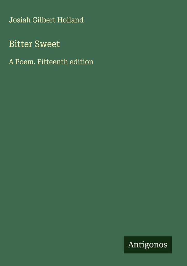 Bitter Sweet