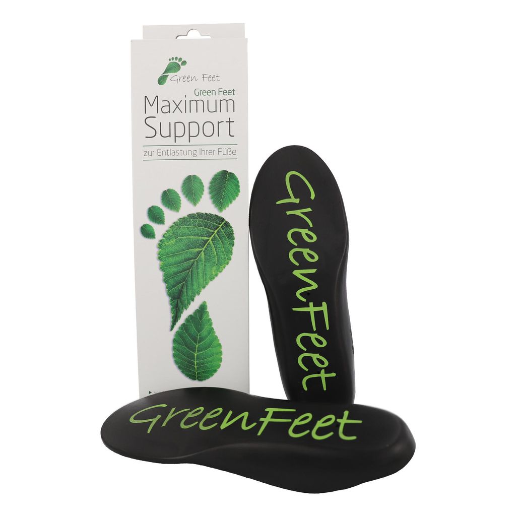 GreenFeet Maximum Support Fersensporn Einlagen, Produktbild 