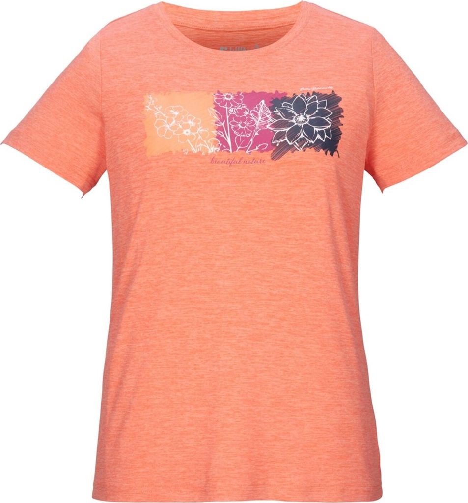 KILLTEC KOS 18 WMN TSHRT bright coral bright coral 46