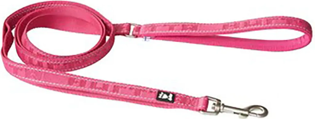 Laisse de Promenade Hurtta Casual Eco Rosa 120 cm - Contrôle et Style