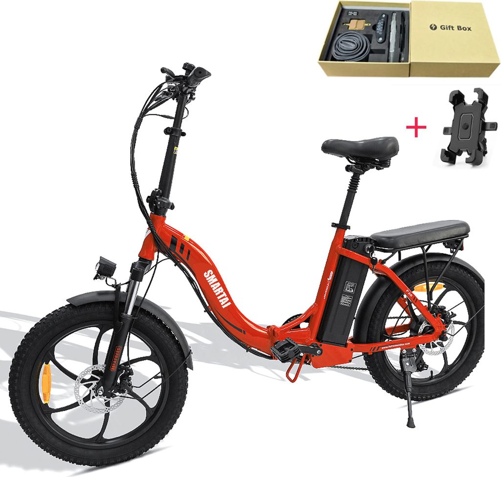 FAFREES E-Bike 20 Zoll - Faltbares Pedelec Mit 250W Motor Für Stadt & Gelände