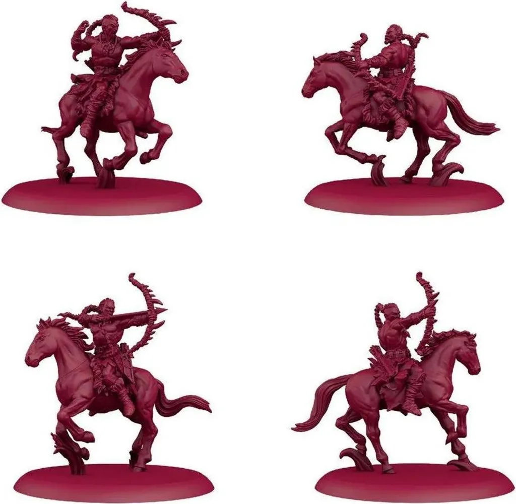 A Song of Ice and Fire Jeu de Plateau Dothraki Whiskers Asmodee Rouge