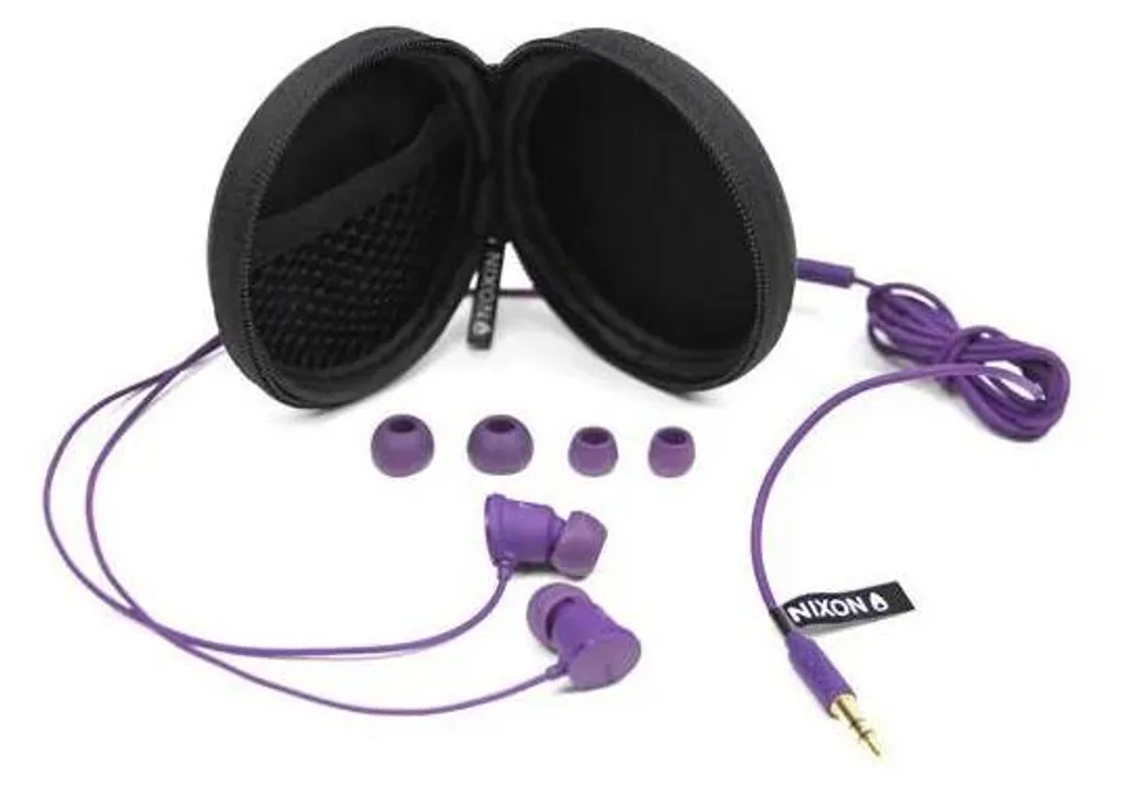 Casque Audio Filaire Nixon Wire P Violet avec Commandes Intégrées - 2