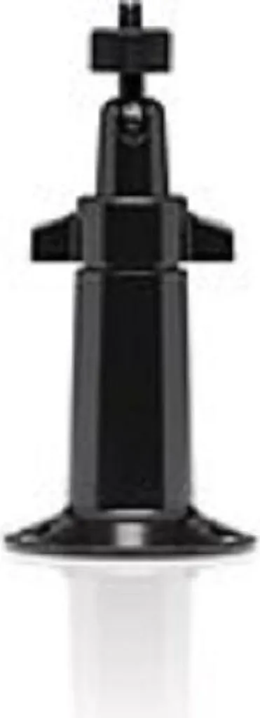 Support caméra Arlo anti angle mort fixation extérieure noire pivotante - 2