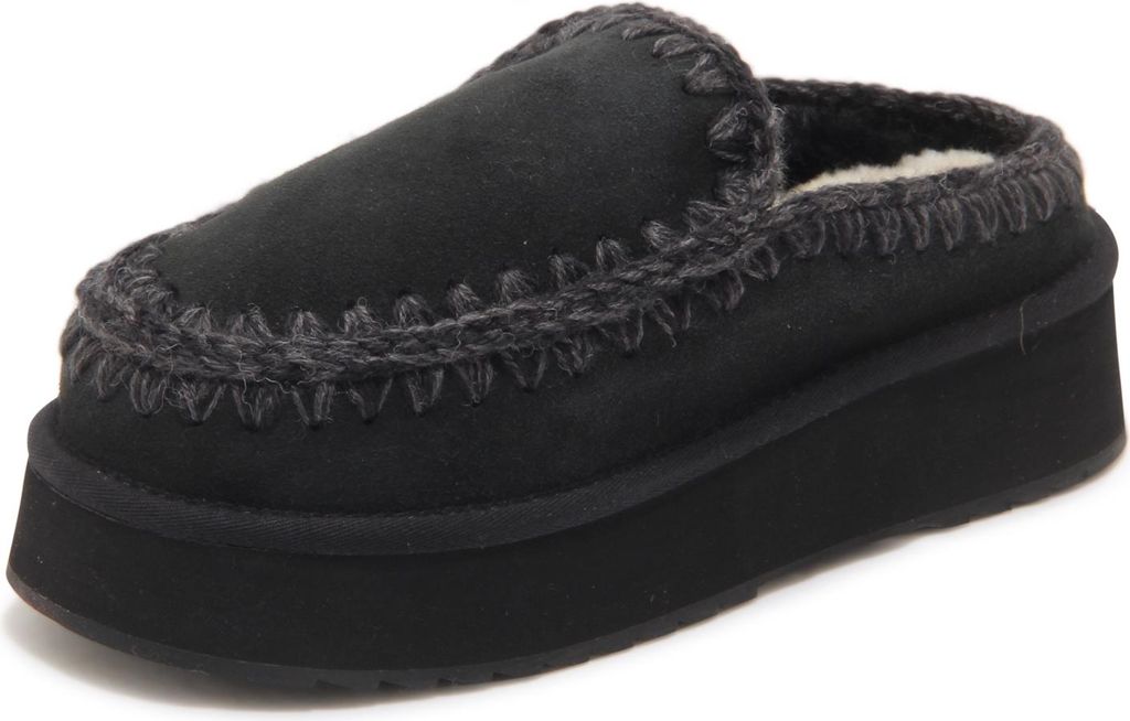 M7759 Sabot Donna Mou Clog Eskimo Plattform Frau Hausschuhe