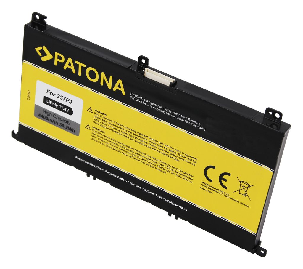 PATONA 2856, Akku, DELL, DELL Inspiron 15 7559, 15 5576, 15 5577, 15 7557, 15 7566, 15 7567