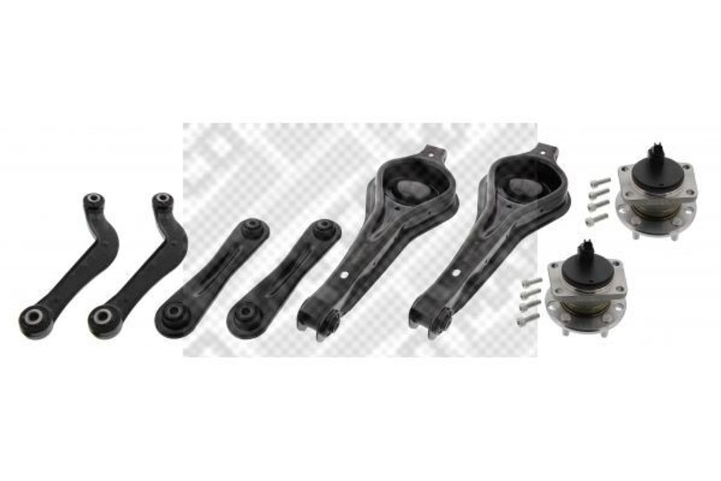 MAPCO Lenkersatz Radaufhängung für FORD MONDEO III Kombi (BWY) Querlenker 53615/1