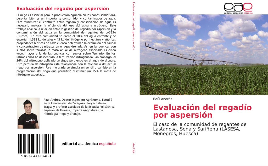 Evaluación del regadío por aspersión