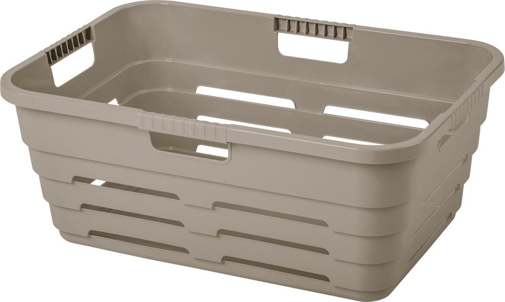 Tontarelli Wäschekorb Maya 32 L taupe Produktbild 