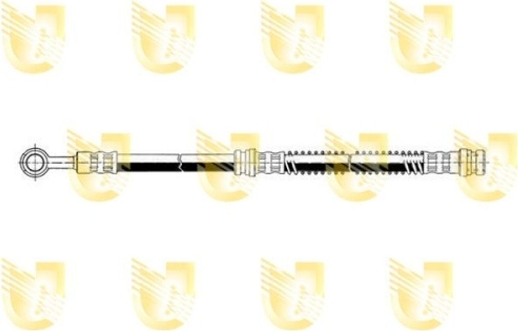 Bremsschlauch Unigom 377172 für Volvo Vorderachse Beidseitig