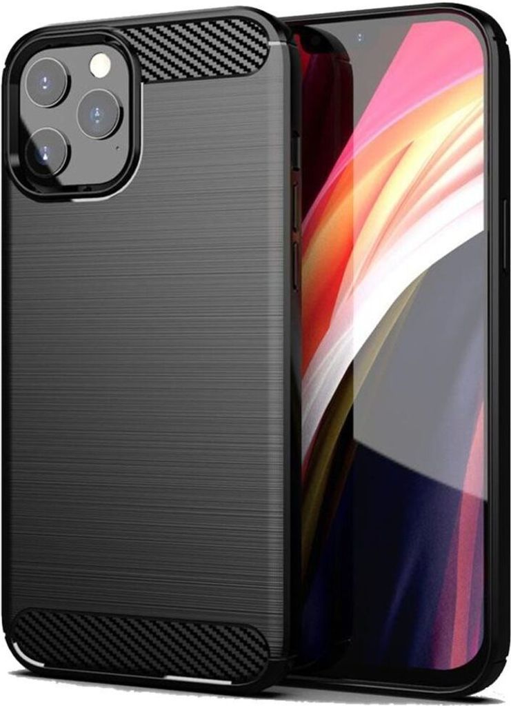 CARBON passend für IPHONE 15 schwarz