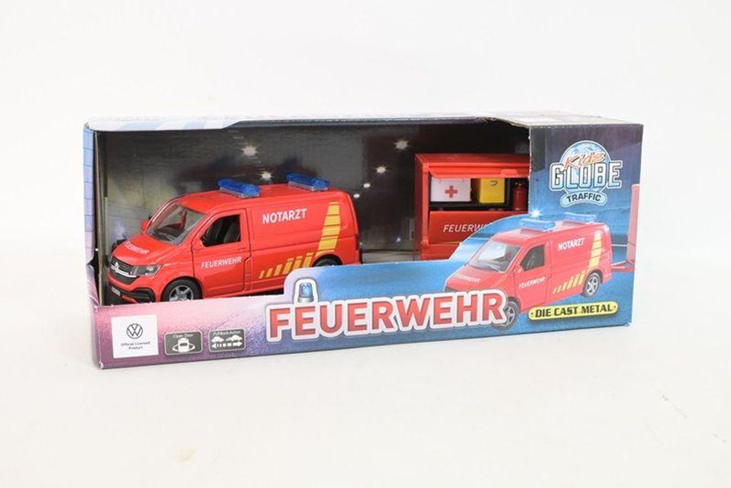 VW T6 Feuerwehr mit technischem Anhänger 520321 88942 Produktbild 