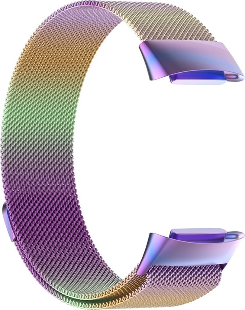 Pre Fitbit Charge 6 / 5 kovový oceľový náramok s Obrázok produktu 4