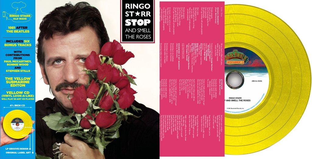 Ringo Starr: Stop & Smell The Roses (Yellow Submarine Edition) - Bertus Musikvertrieb - (CD / S)