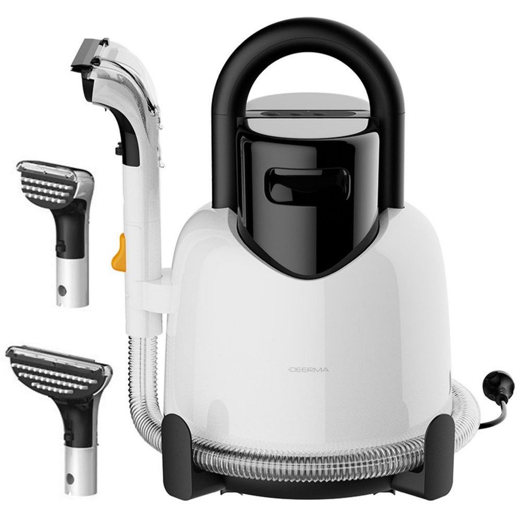 Teppichreinigungsgerät teppichreinigungsmaschine Polsterreiniger Nass- und Trockensauger 1,7L 400 W, für Sofa Matratze Auto Selbstreinigung, 18000Pa