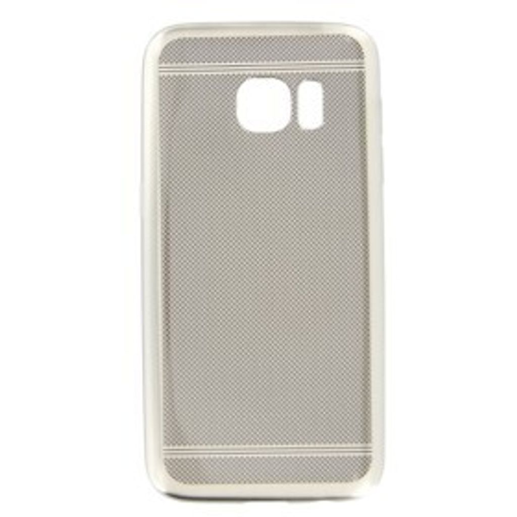 Silikonhülle Handyhülle für Samsung Galaxy S7 Silber