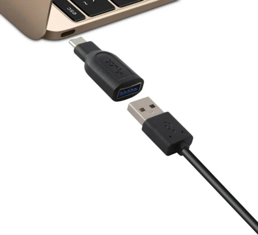 Adaptateur USB 3.0 vers USB-C Noir : Finissez-en avec l'incompatibilité
