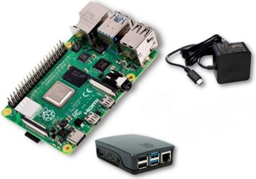 Zestaw RASPBERRY PI ® Essentials Kit Raspberry Pi® 4 B 1 GB Zdjęcie produktu 