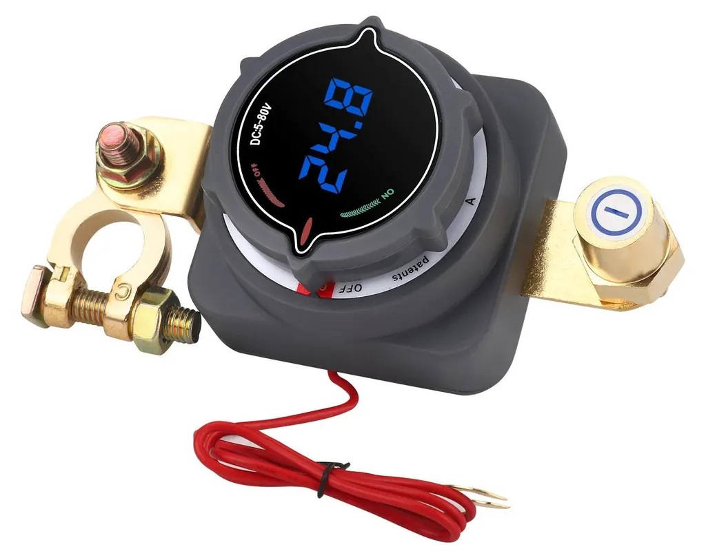 Sectionneur de batterie pour système solaire et nautique 300A 12V-48V