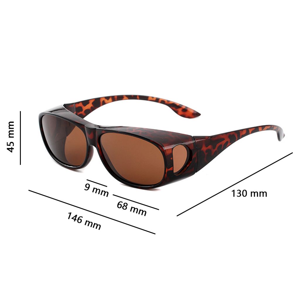 Überzieh Sonnenbrille  polarisiert UV 400 Produktbild 7