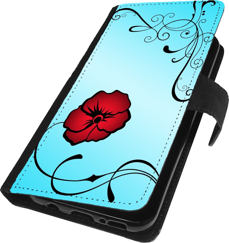 Handy Hülle für Samsung Galaxy A40 Book Case Schutzhülle Tasche Slim Flip Cover Etui Klapphülle Bild 257
