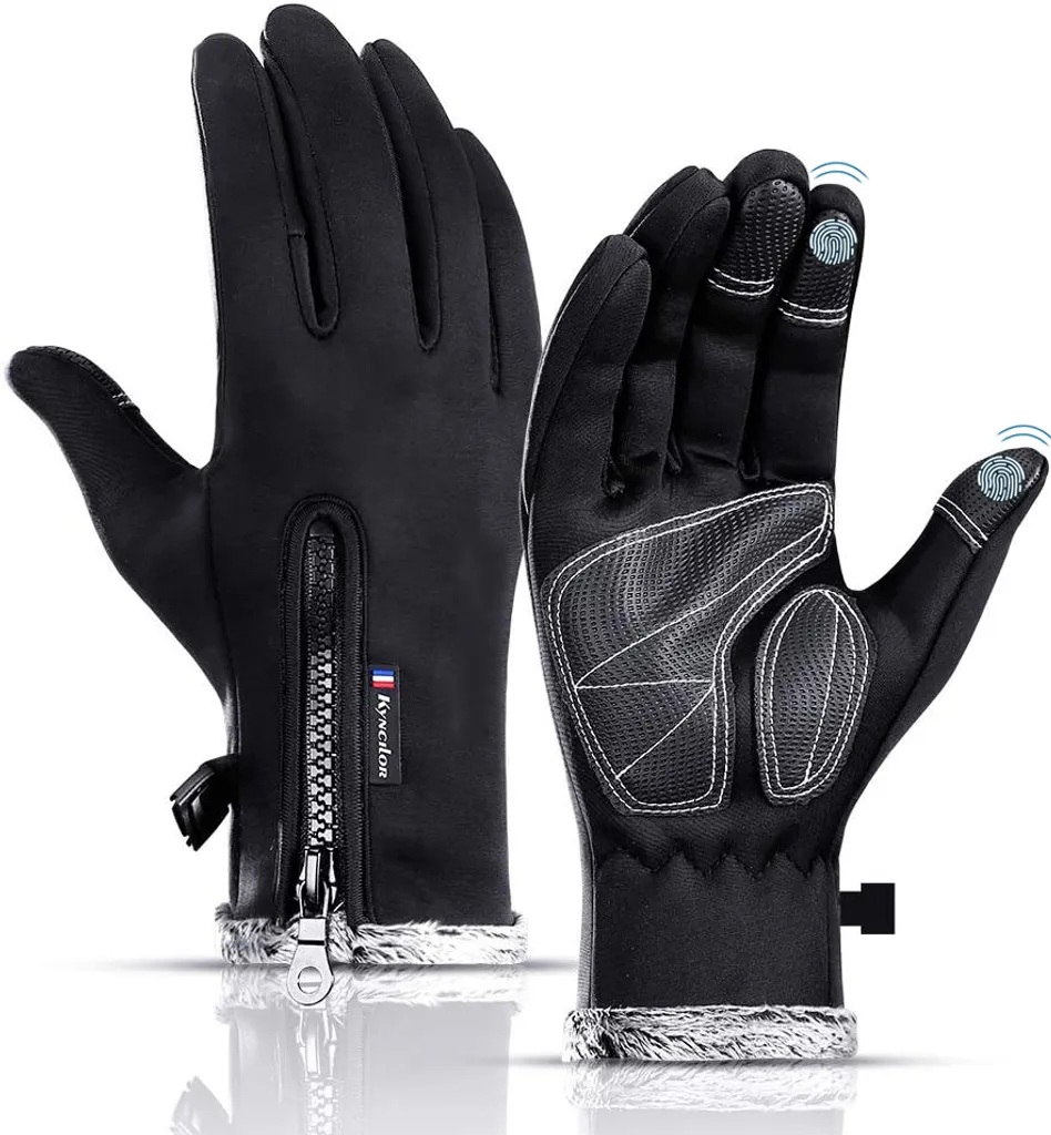 Thermo Handschuhe Herren Winter Handschuhe Damen Wasserdichte Thermohandschuhe Touchscreen Winddichte Winterhandschuhe Für Fahrrad Outdoor Sport Thermohandschuhe Für Damen